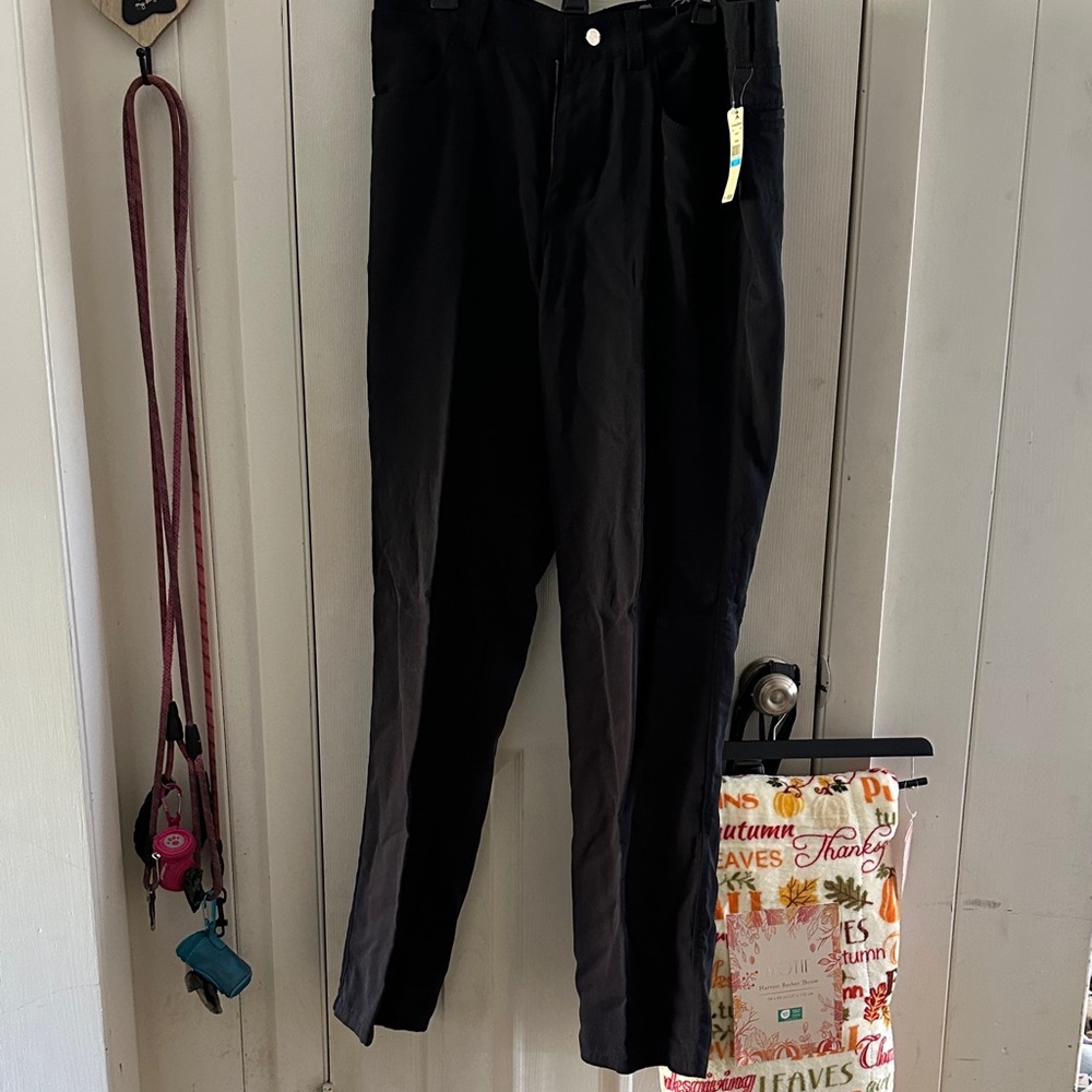 Tommy Bahama Black Dress Pants for Men